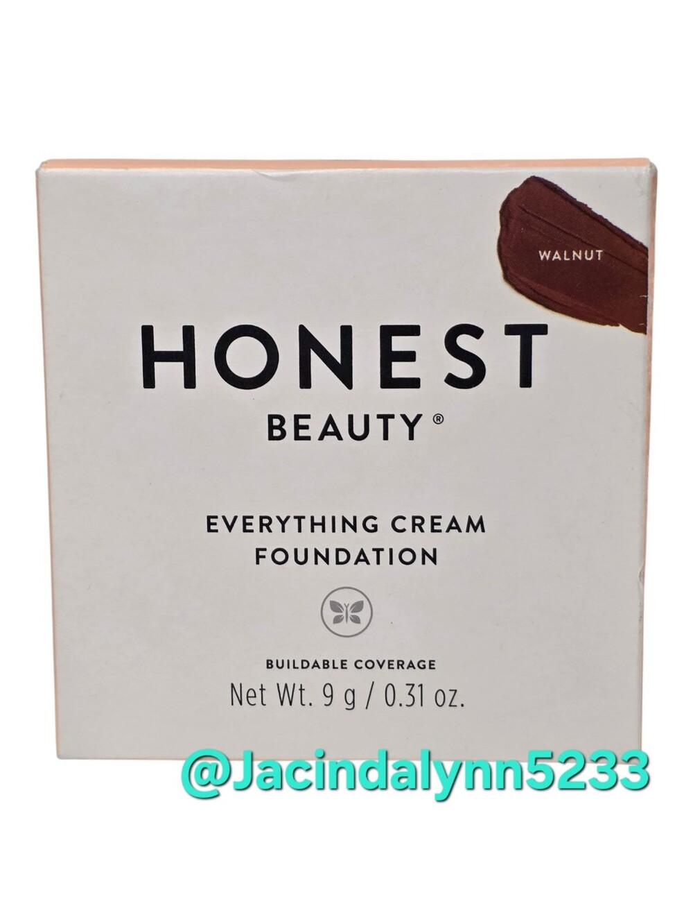 Honest Beauty Makeup Everything Cream Foundation Compact Walnut Deep Brown
